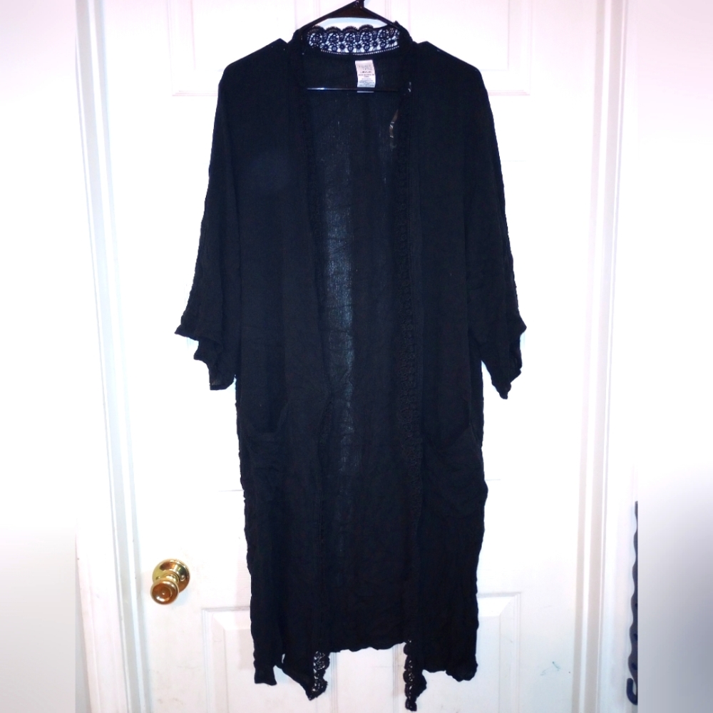 Time and Tru Black Cover size L-XL